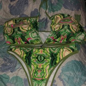Jungle themed bathing suit